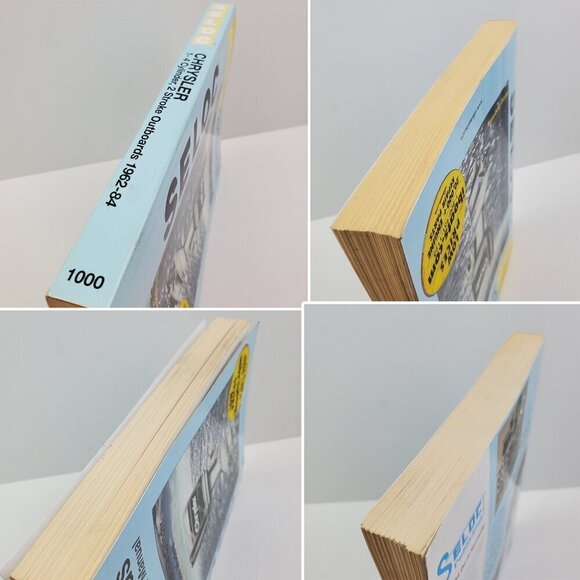 Chrysler Outboards Motor Repair Manual Book 1962-84 SELOC 1000 Boat Engines - Picture 5 of 8